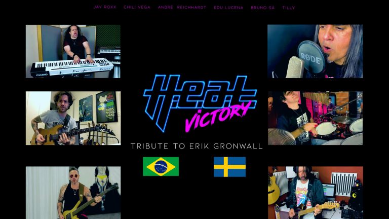 H.E.A.T: brasileiros fazem homenagem a Erik Grönwall