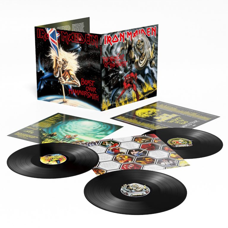 Iron Maiden lança edição de LP triplo comemorativo do 40.º aniversário do ‘The Number of the Beast’