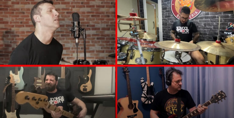 School of Rock Brasil lança banda virtual com professores e o vocalista Bruno Sutter interpretando “Highway Star”, do Deep Purple