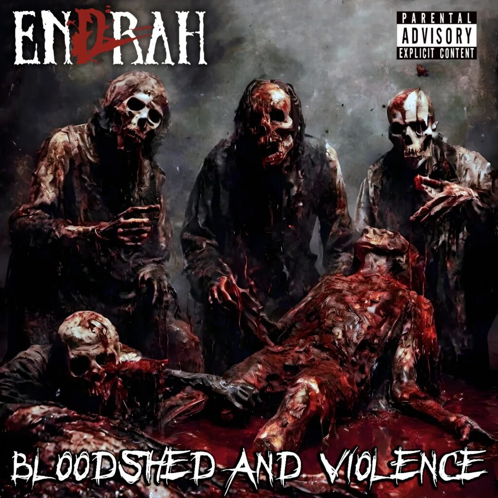 "Bloodshed And Violence" Arte de capa por Endrah.