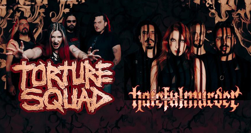 Hatefulmurder e Torture Squad juntos em show exclusivo