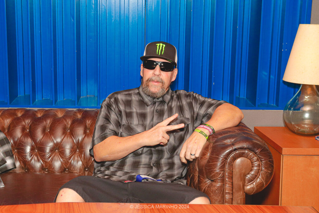 Mike Muir, do Suicidal Tendencies, realiza coletiva de imprensa em São Paulo